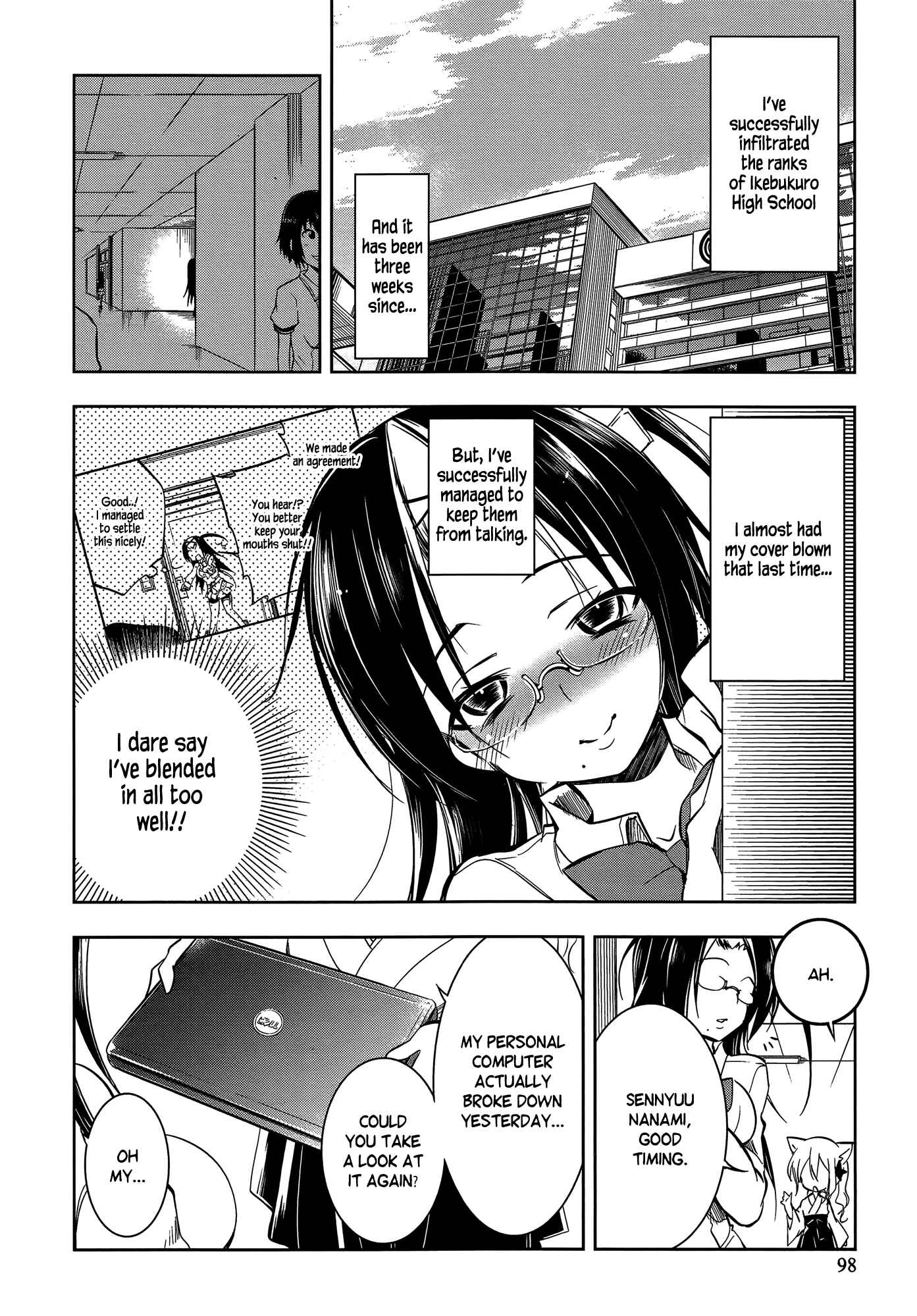 Page 2 Chapter 9 Ikebukuro Hatsu, Zensekai Yuki!