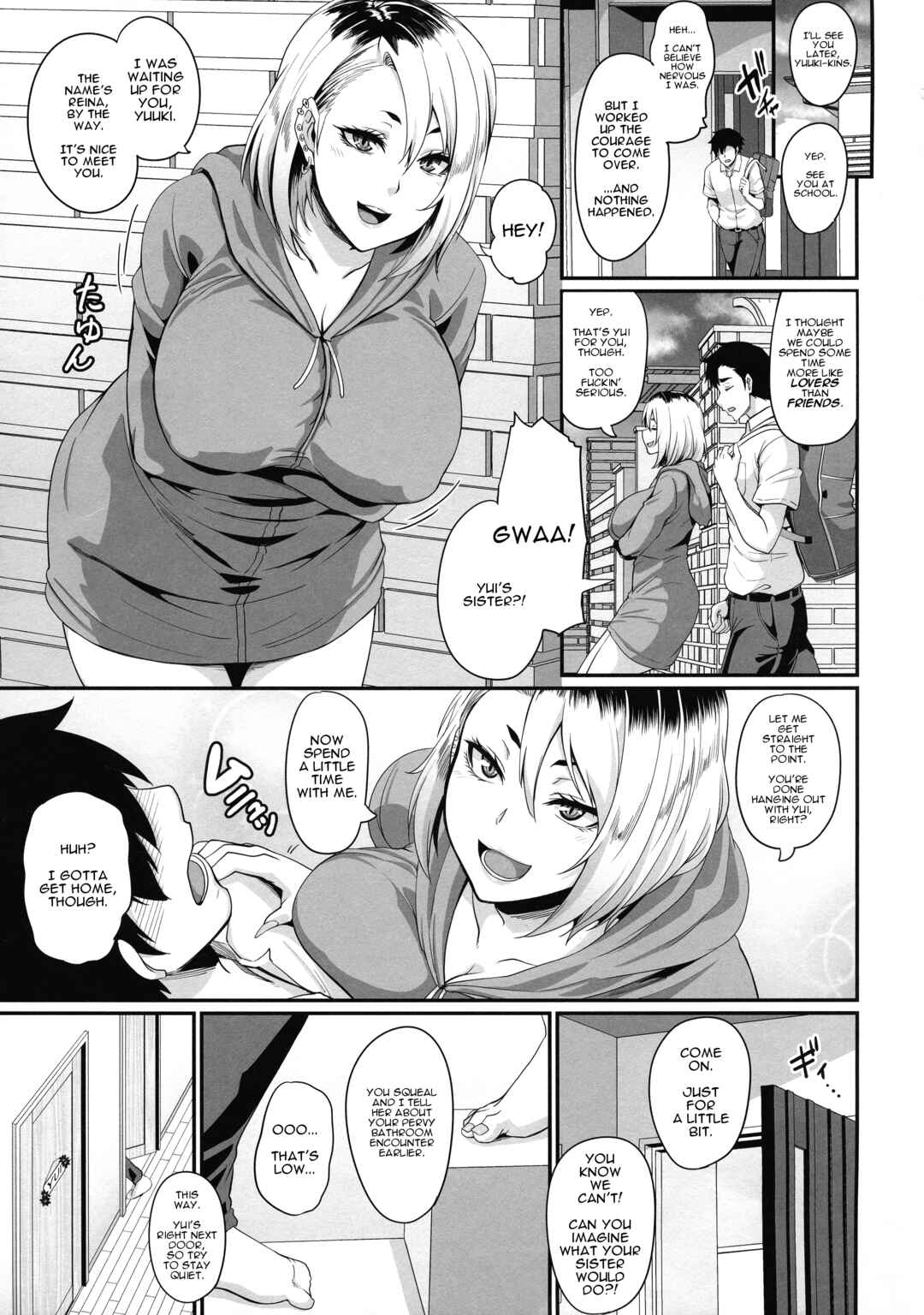 Page 9 Chapter Unknown_b66c Kanojo no Ane wa Gal de Bitch de Yariman de