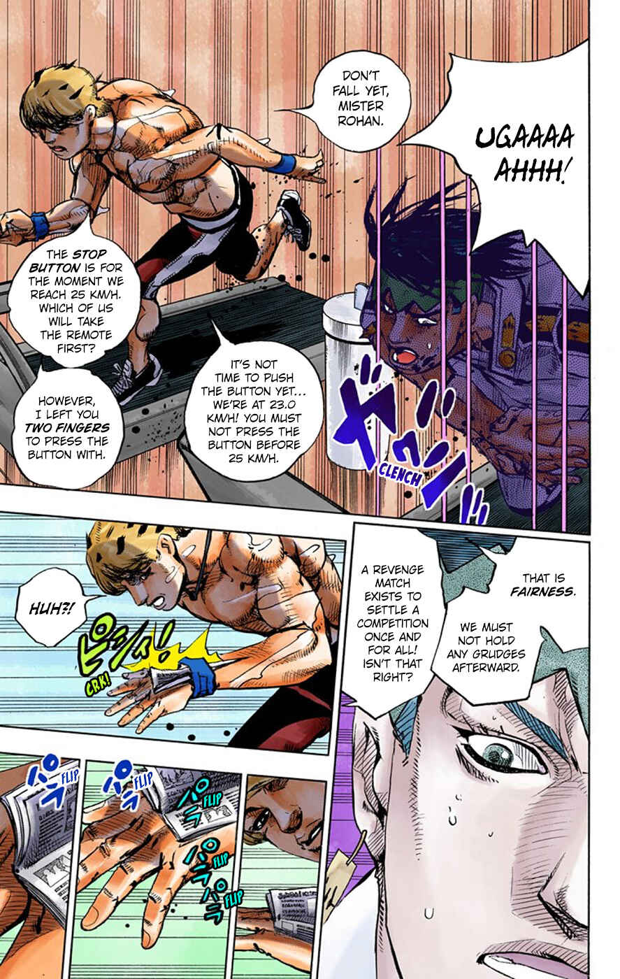 Page 35 Chapter 9 Thus Spoke Rohan Kishibe (Official Colored)