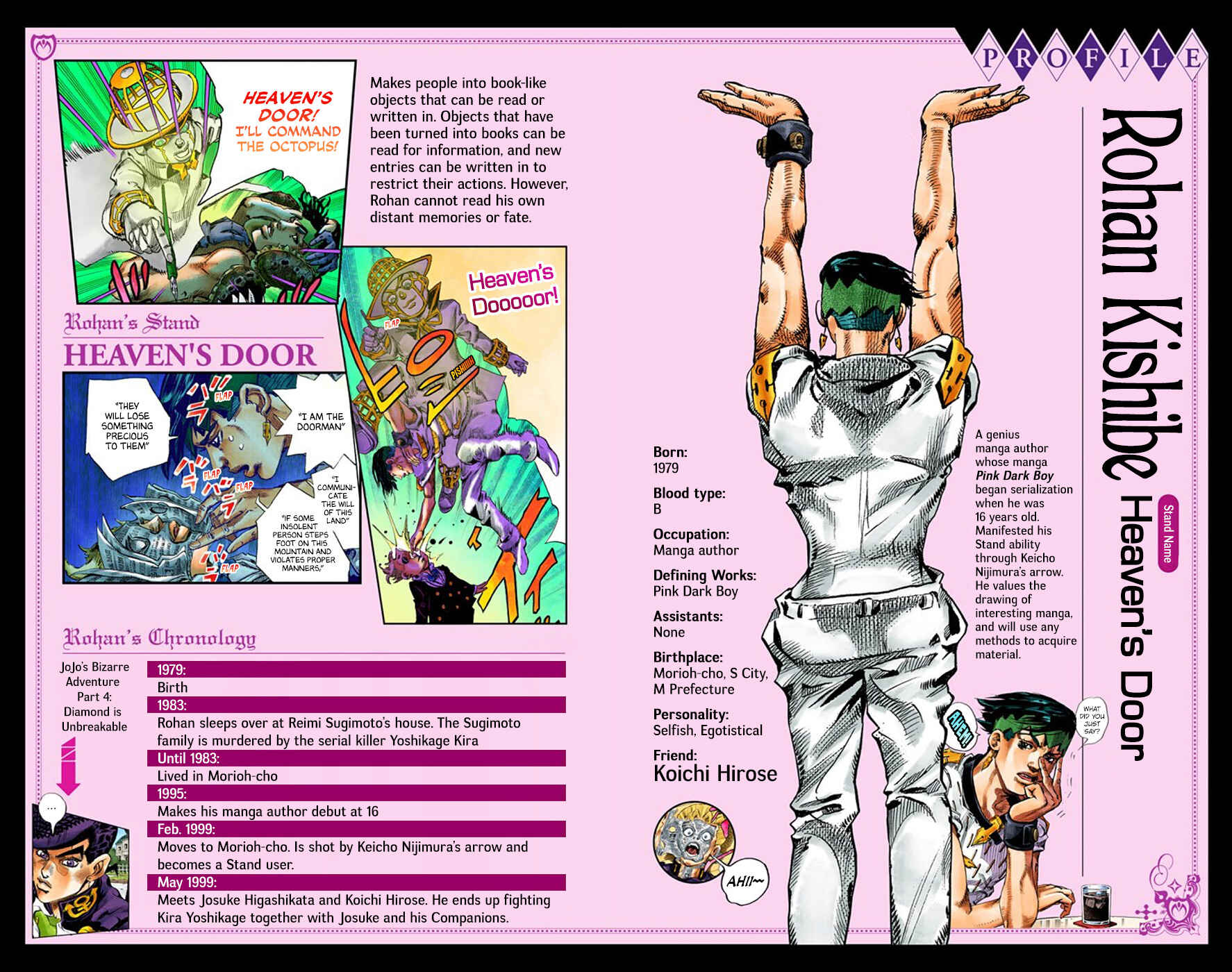 Page 4 Chapter 6 Thus Spoke Rohan Kishibe (Official Colored)
