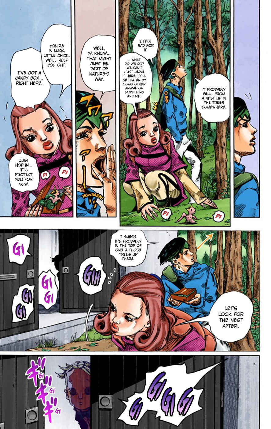 Page 17 Chapter 3 Thus Spoke Rohan Kishibe (Official Colored)