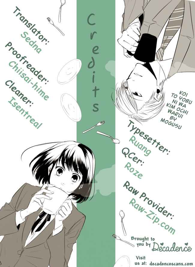 Page 29 Chapter 7 Koi to Yobu ni wa Kimochi Warui