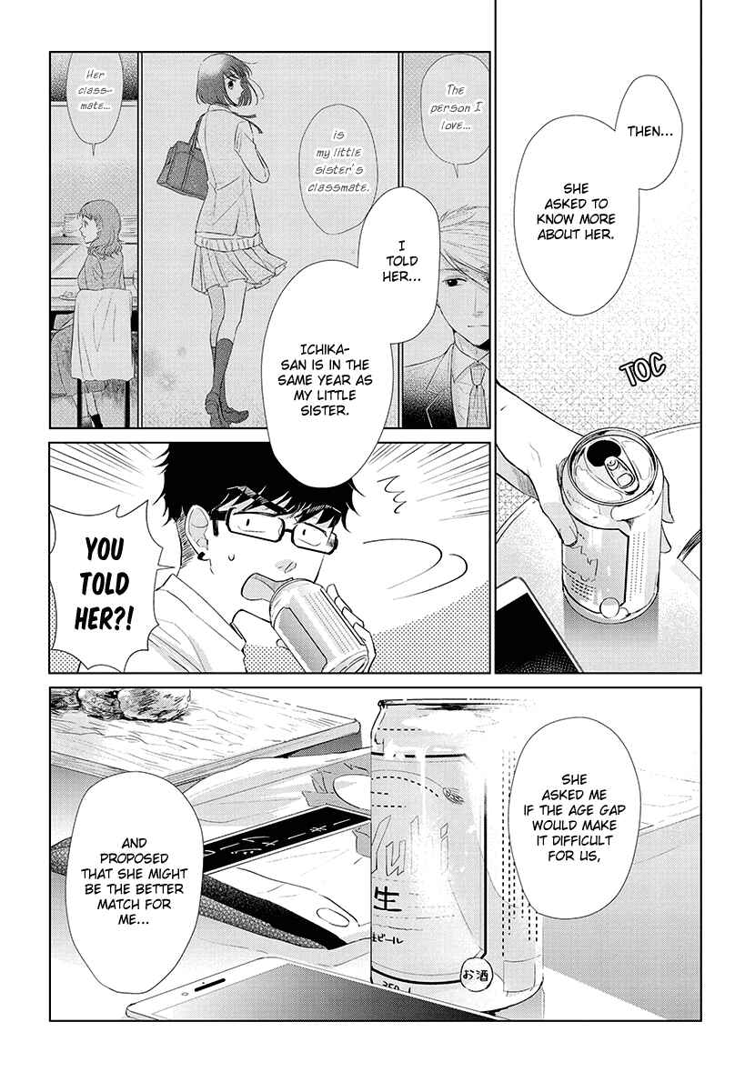 Page 14 Chapter 43 Koi to Yobu ni wa Kimochi Warui