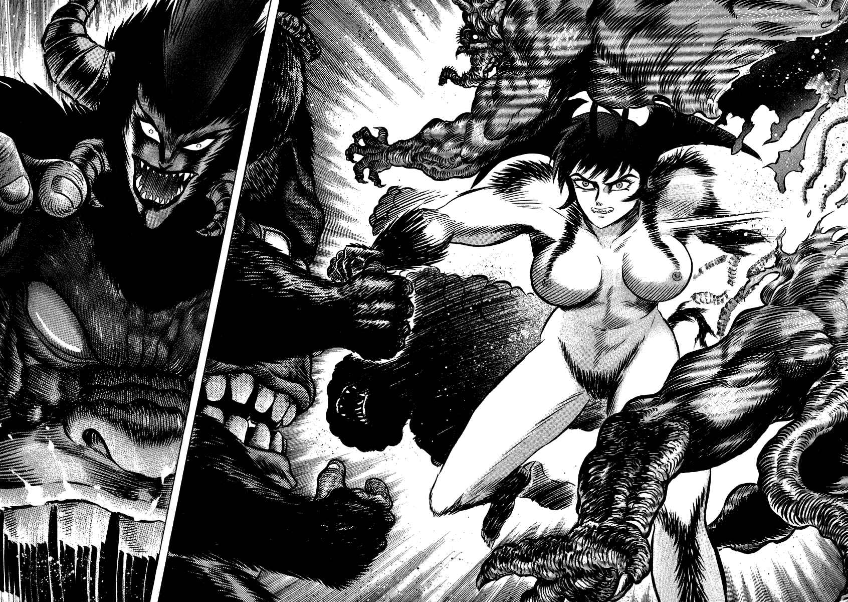 Page 40 Chapter 64 Devilman Lady