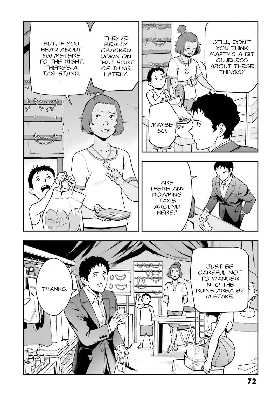 Page 12 Chapter 7 Mobile Suit Gundam: Hathaways Flash