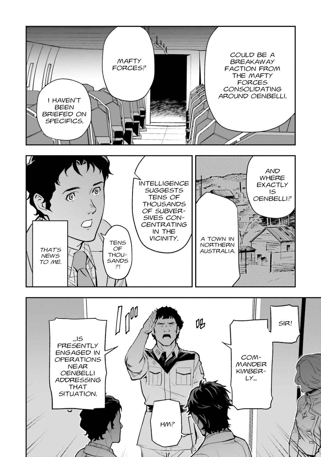 Page 12 Chapter 4 Mobile Suit Gundam: Hathaways Flash