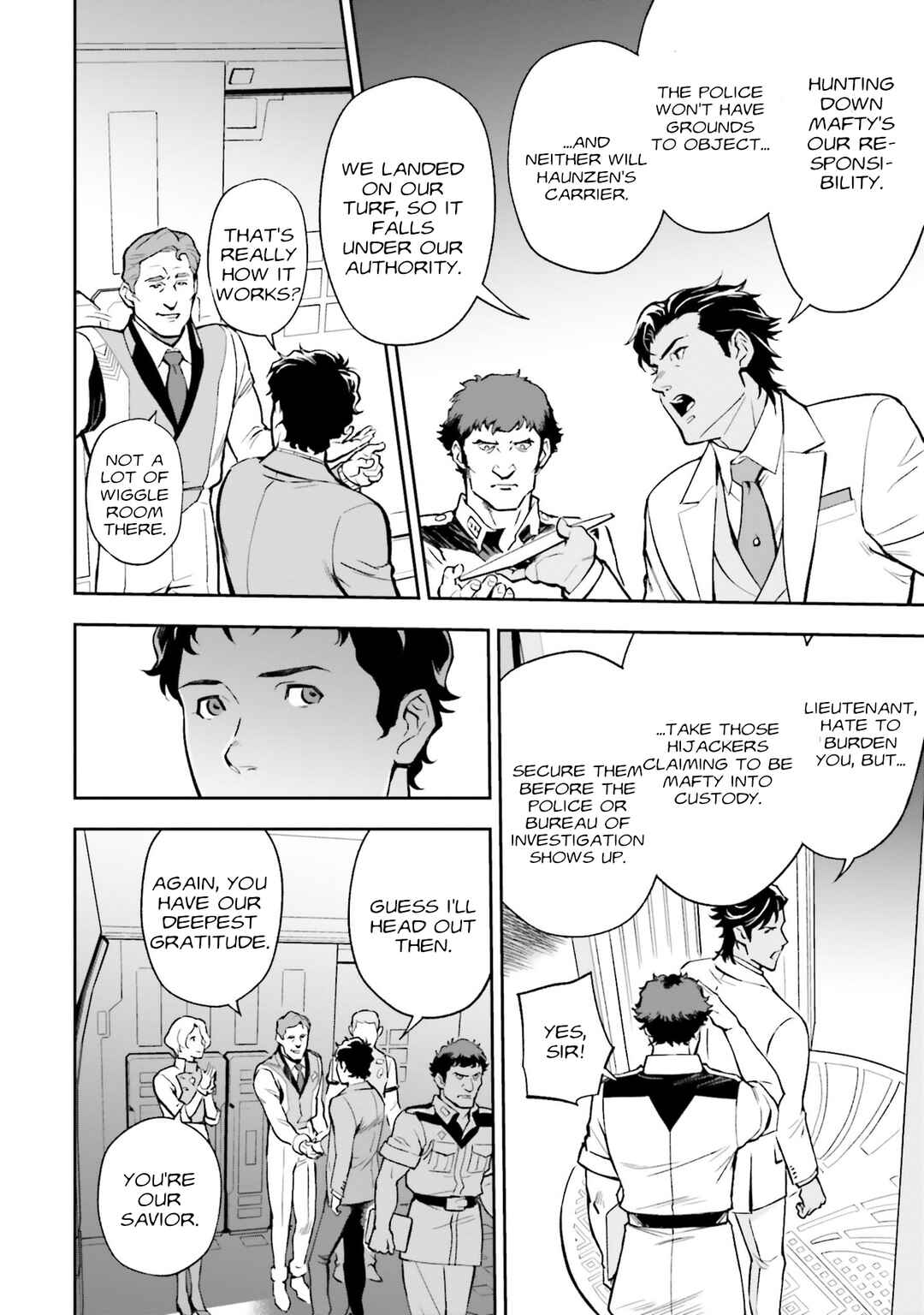 Page 14 Chapter 4 Mobile Suit Gundam: Hathaways Flash
