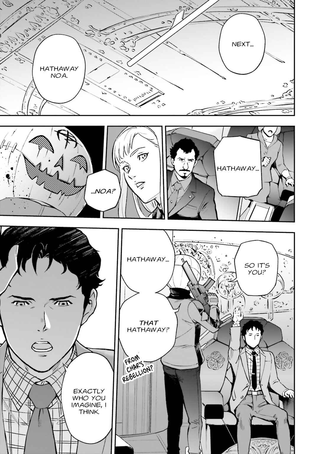 Page 13 Chapter 3 Mobile Suit Gundam: Hathaways Flash