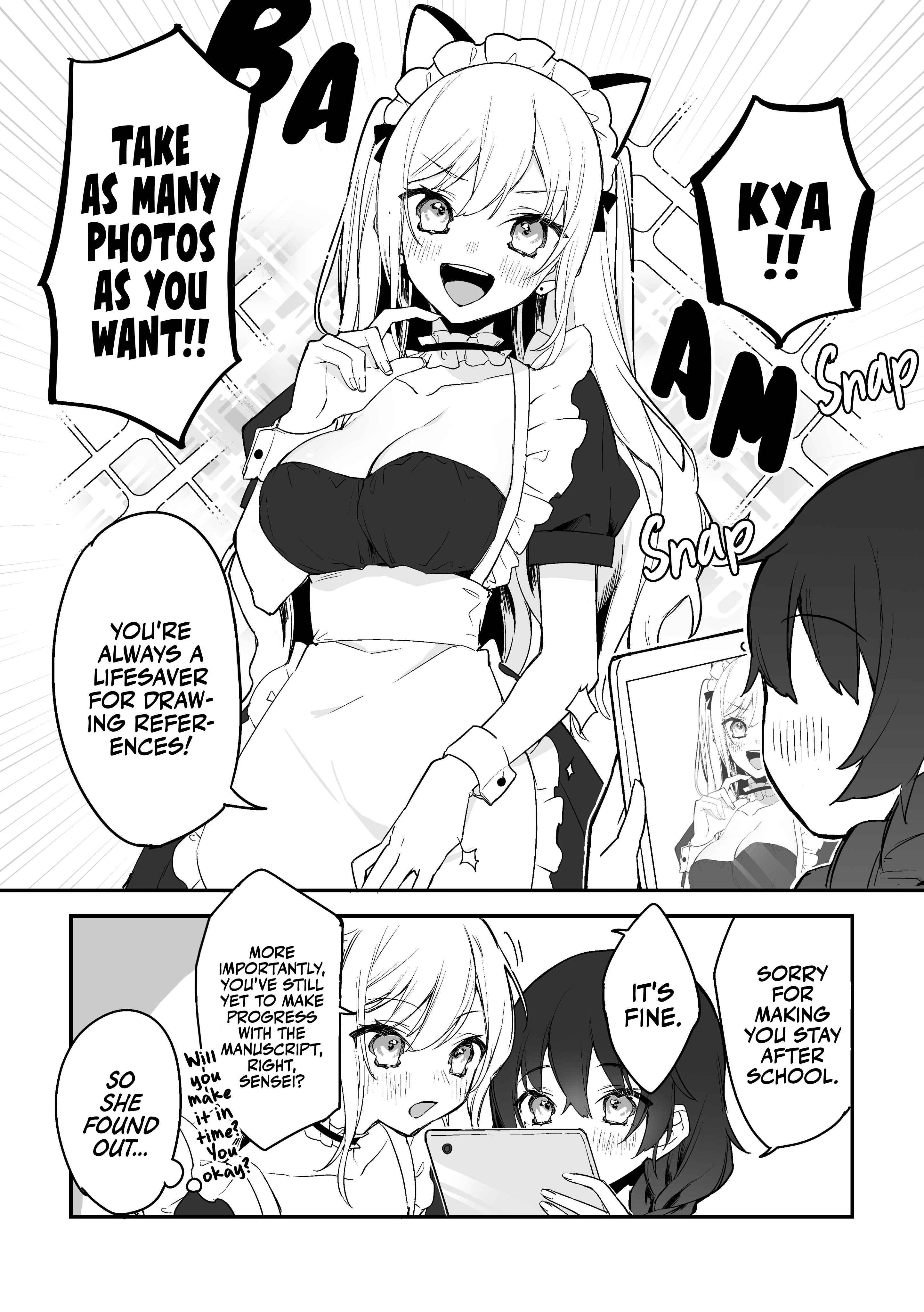 Page 3 Chapter Unknown_cf99 The Popular Girl and the Artist Otako-chan