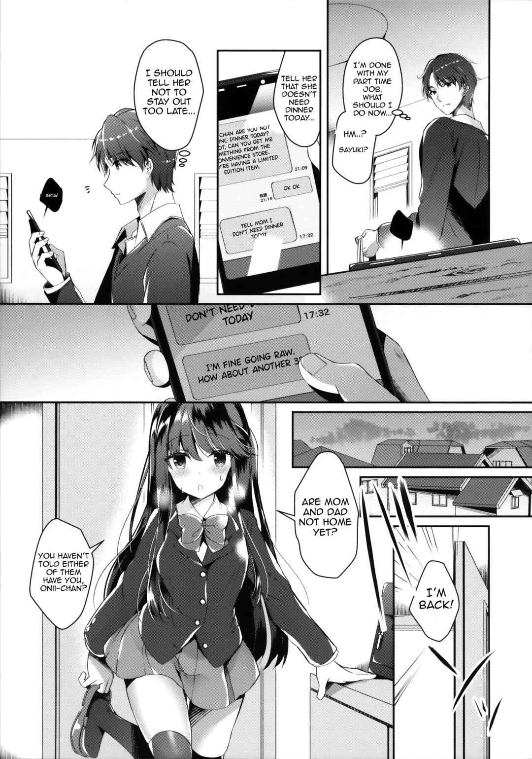 Page 8 Chapter Unknown_6cc9 Bitch na Koakuma Sayuki-chan ~Onii-chan ni Anikatsuchuu~