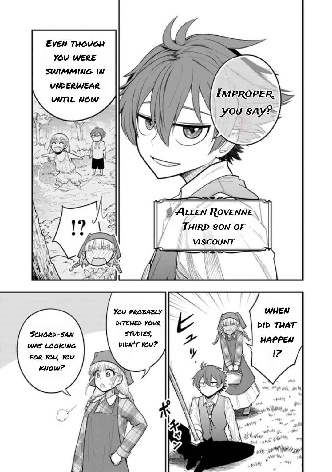 Page 9 Chapter 1.1 Ken to Mahou to Gakureki Shakai ~Zense wa Gariben Datta Ore ga, Konse wa Kazemakase de Jiyuu ni Ikitai~