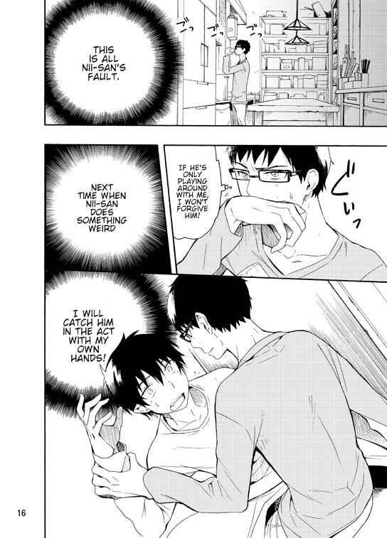 Page 14 Chapter 1 Blue Exorcist - I Want To Shout I Love You (Doujinshi)