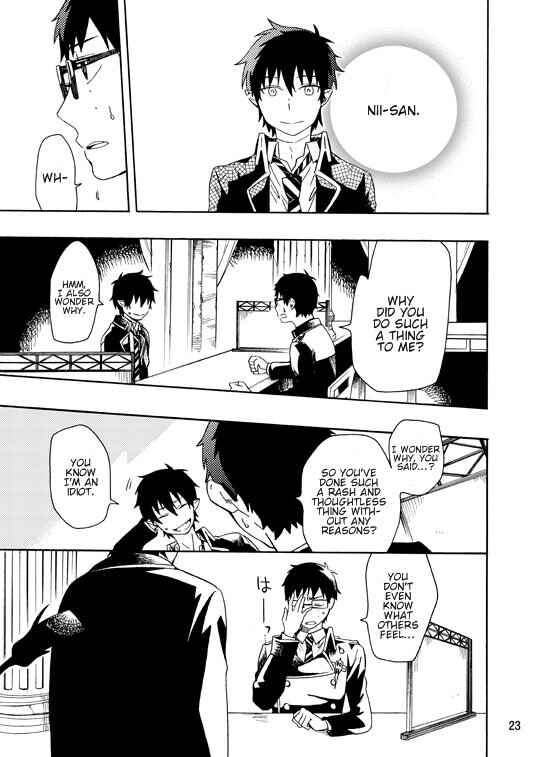 Page 21 Chapter 1 Blue Exorcist - I Want To Shout I Love You (Doujinshi)