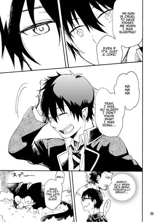 Page 32 Chapter 1 Blue Exorcist - I Want To Shout I Love You (Doujinshi)
