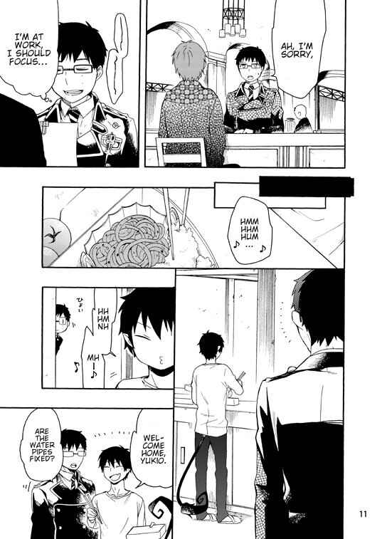 Page 9 Chapter 1 Blue Exorcist - I Want To Shout I Love You (Doujinshi)