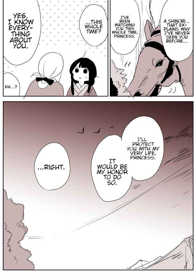 Page 3 Chapter 1 Ninja Woman and Princess