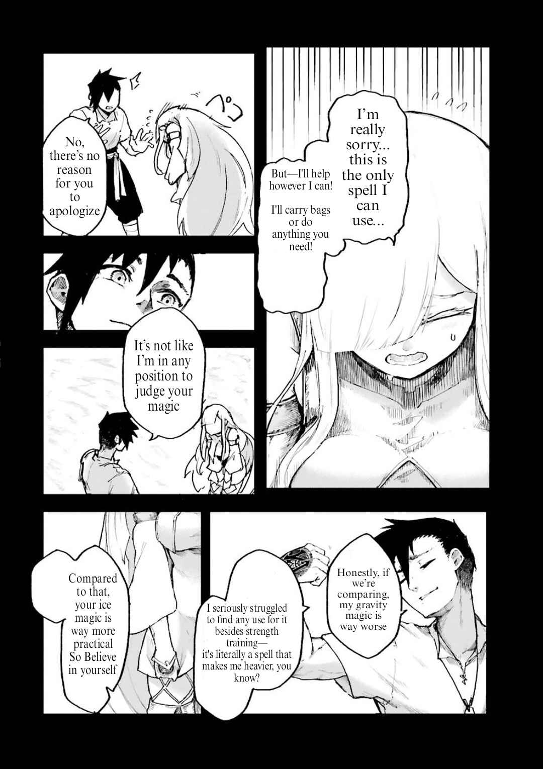 Page 8 Chapter 2.3 Noroma Mahou to Yobareta Mahoutsukai wa Juuryoku Mahou de Musou suru ~Mada Juuryoku no Gainen no nai Sekai nite, Shounen wa Banyuuinryoku no Ou to naru~