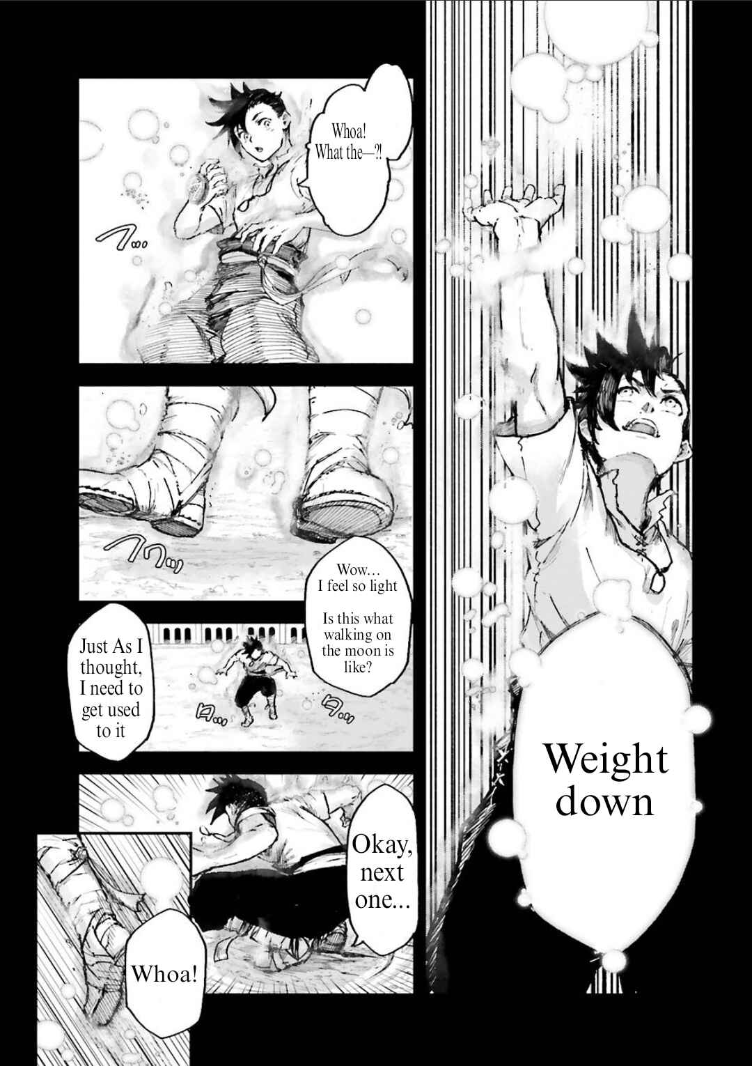 Page 5 Chapter 3.1 Noroma Mahou to Yobareta Mahoutsukai wa Juuryoku Mahou de Musou suru ~Mada Juuryoku no Gainen no nai Sekai nite, Shounen wa Banyuuinryoku no Ou to naru~