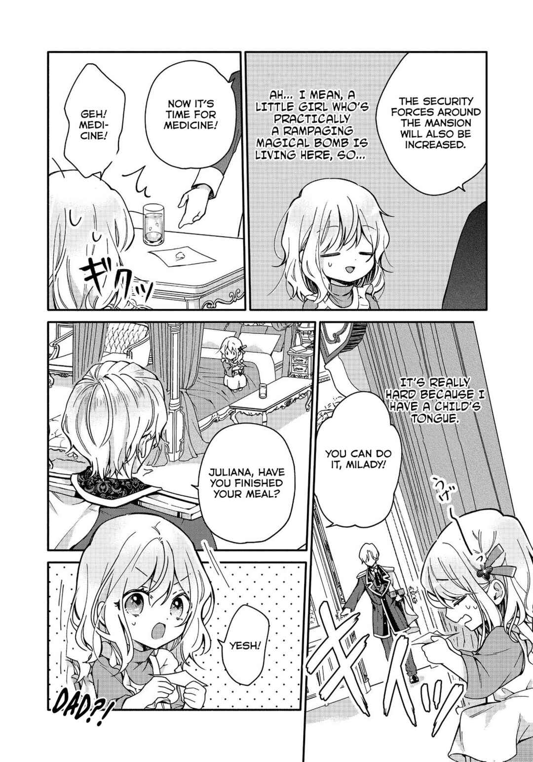 Page 9 Chapter 2 Koori no Koushaku-sama ni Amayakasaretai! ~Shiriasu Tenkai Shikanai Youjo ni Tensei Shite Shimatta Watashi no Funtouki~
