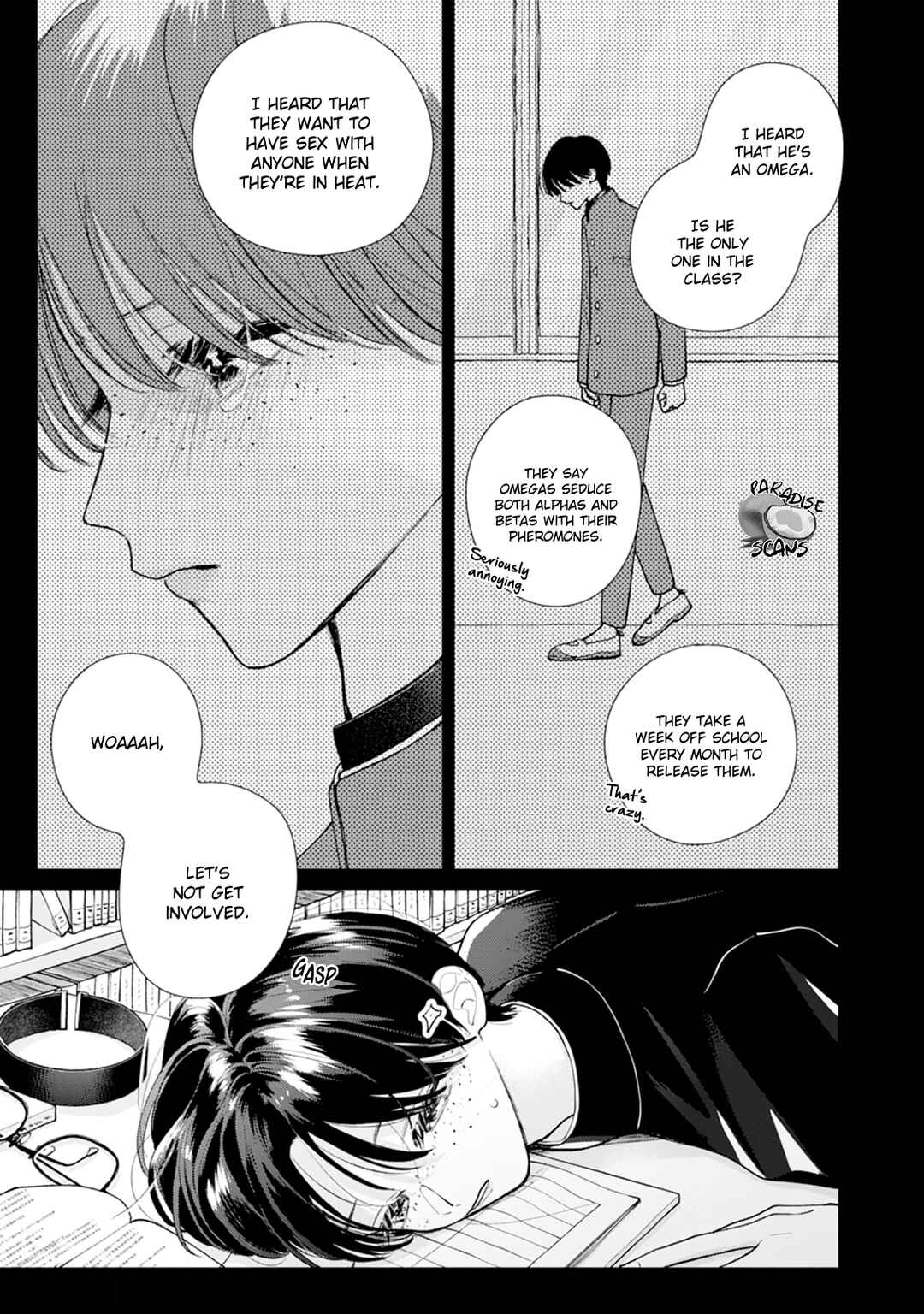Page 8 Chapter 3 Veil Blue to Kuchinashi no Hanataba