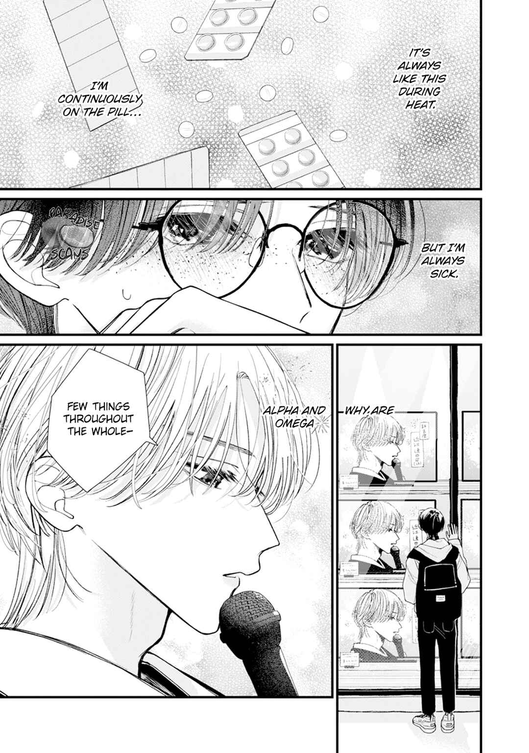 Page 9 Chapter 1 Veil Blue to Kuchinashi no Hanataba