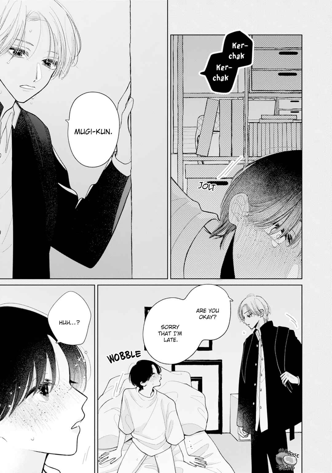 Page 14 Chapter 4 Veil Blue to Kuchinashi no Hanataba