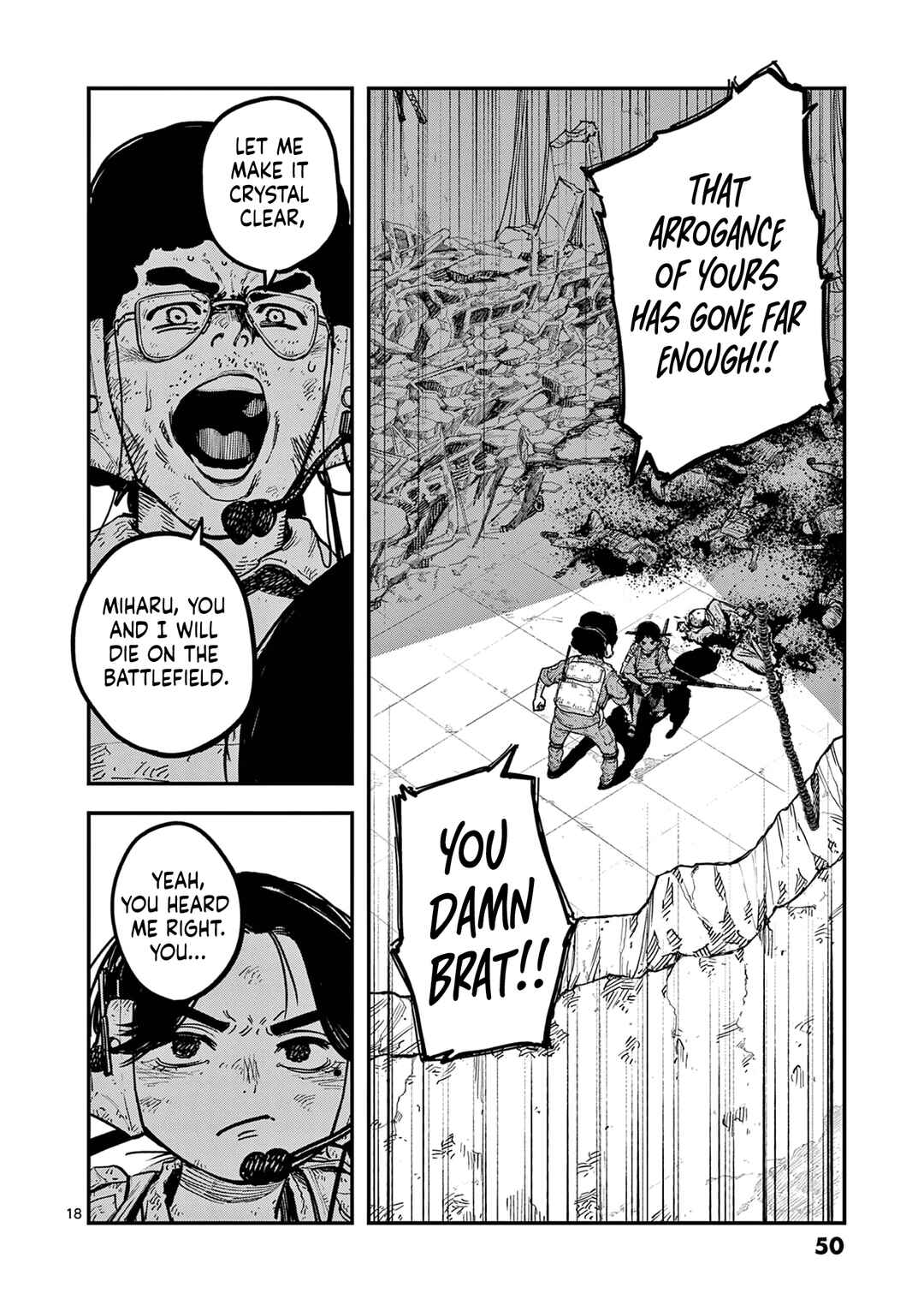 Page 18 Chapter 7 Miharu no Senjou