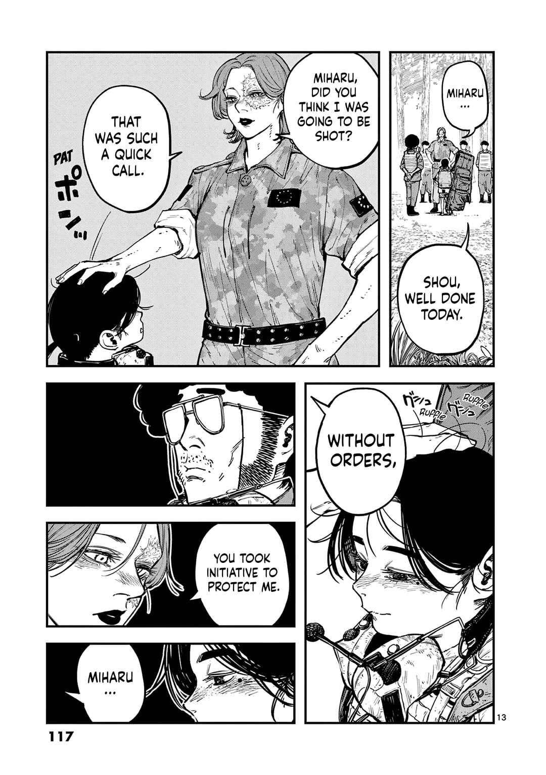 Page 13 Chapter 3 Miharu no Senjou