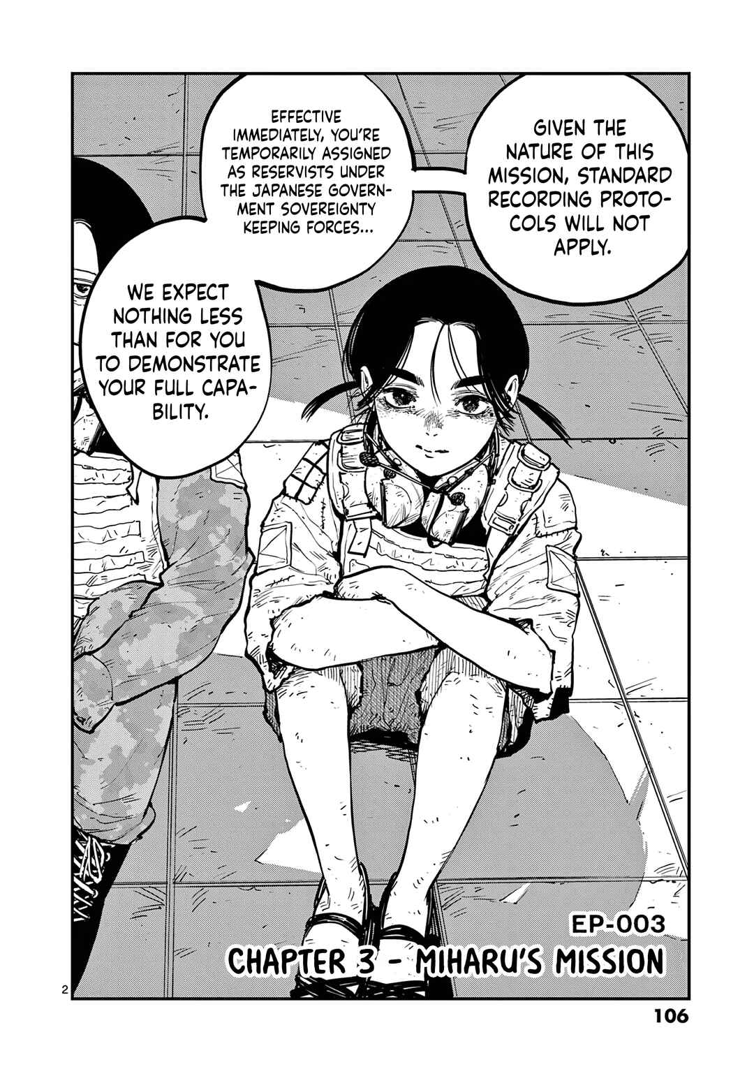 Page 2 Chapter 3 Miharu no Senjou