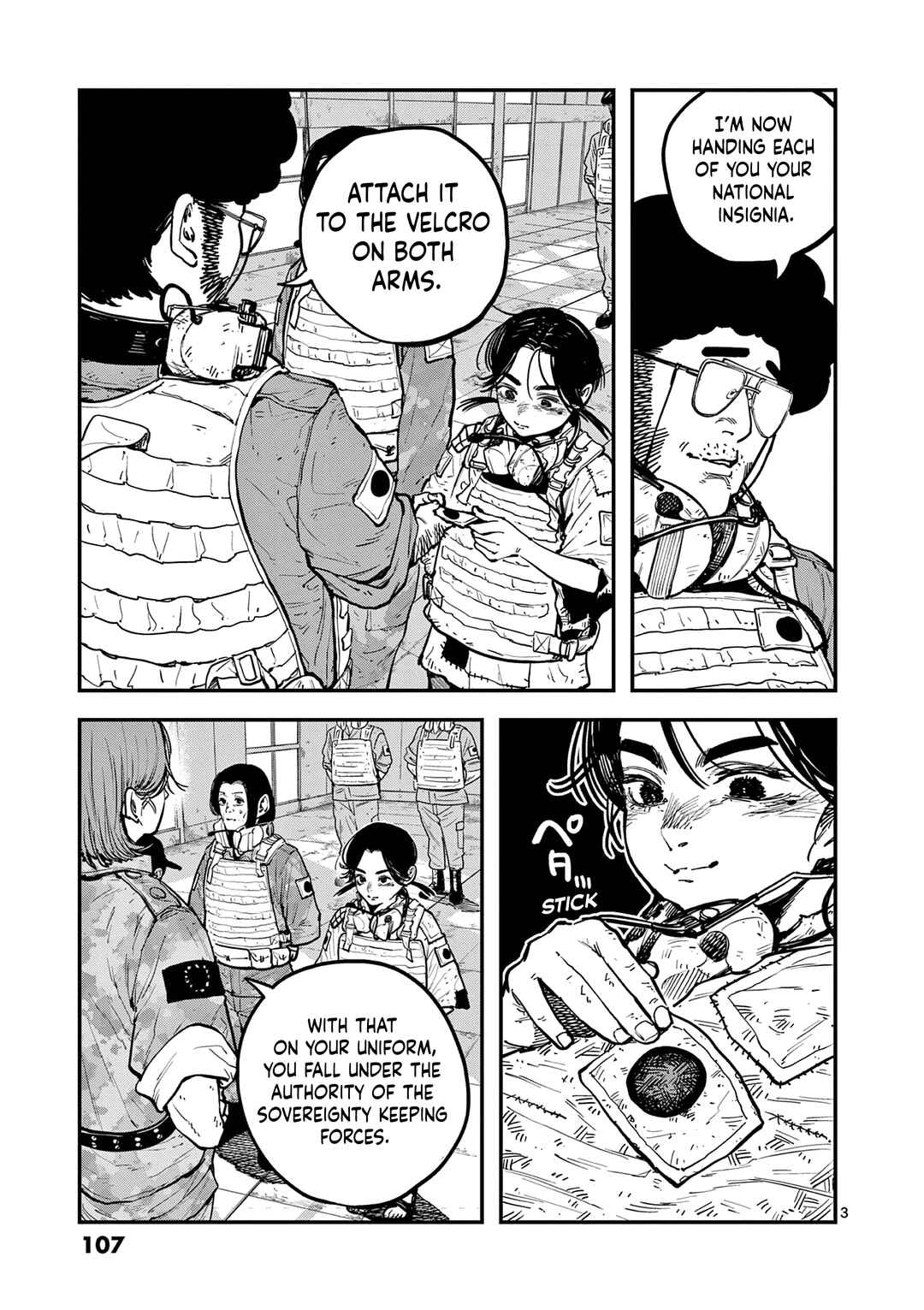 Page 3 Chapter 3 Miharu no Senjou