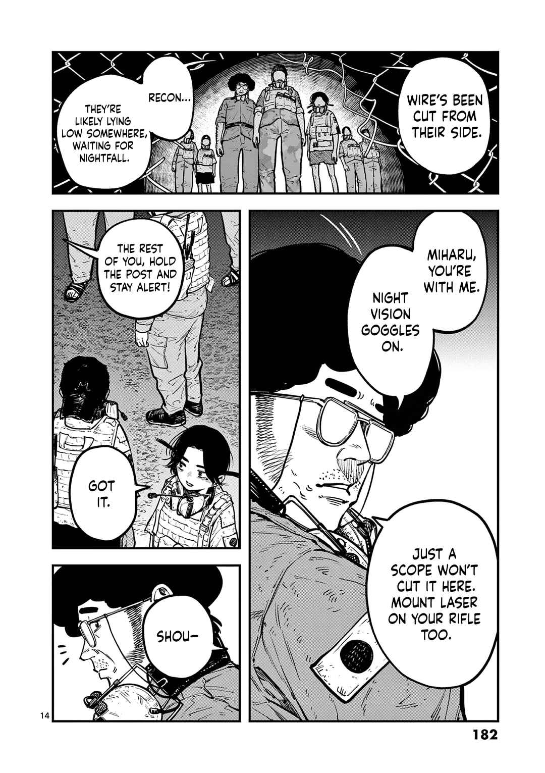 Page 13 Chapter 5 Miharu no Senjou