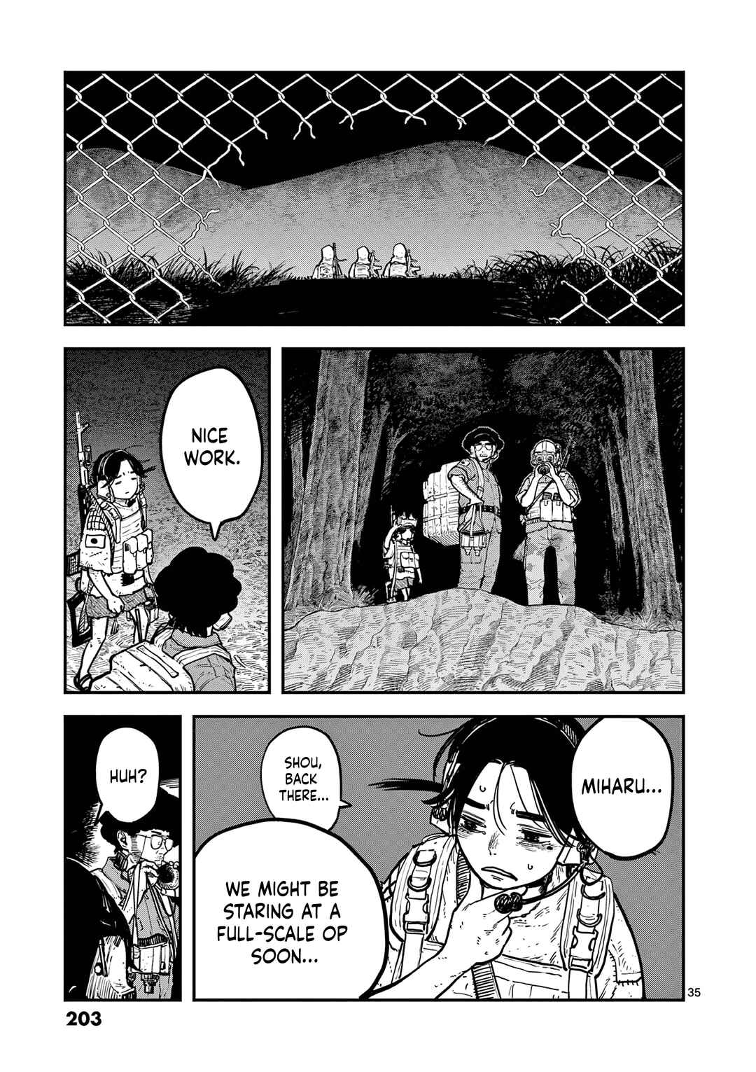 Page 34 Chapter 5 Miharu no Senjou