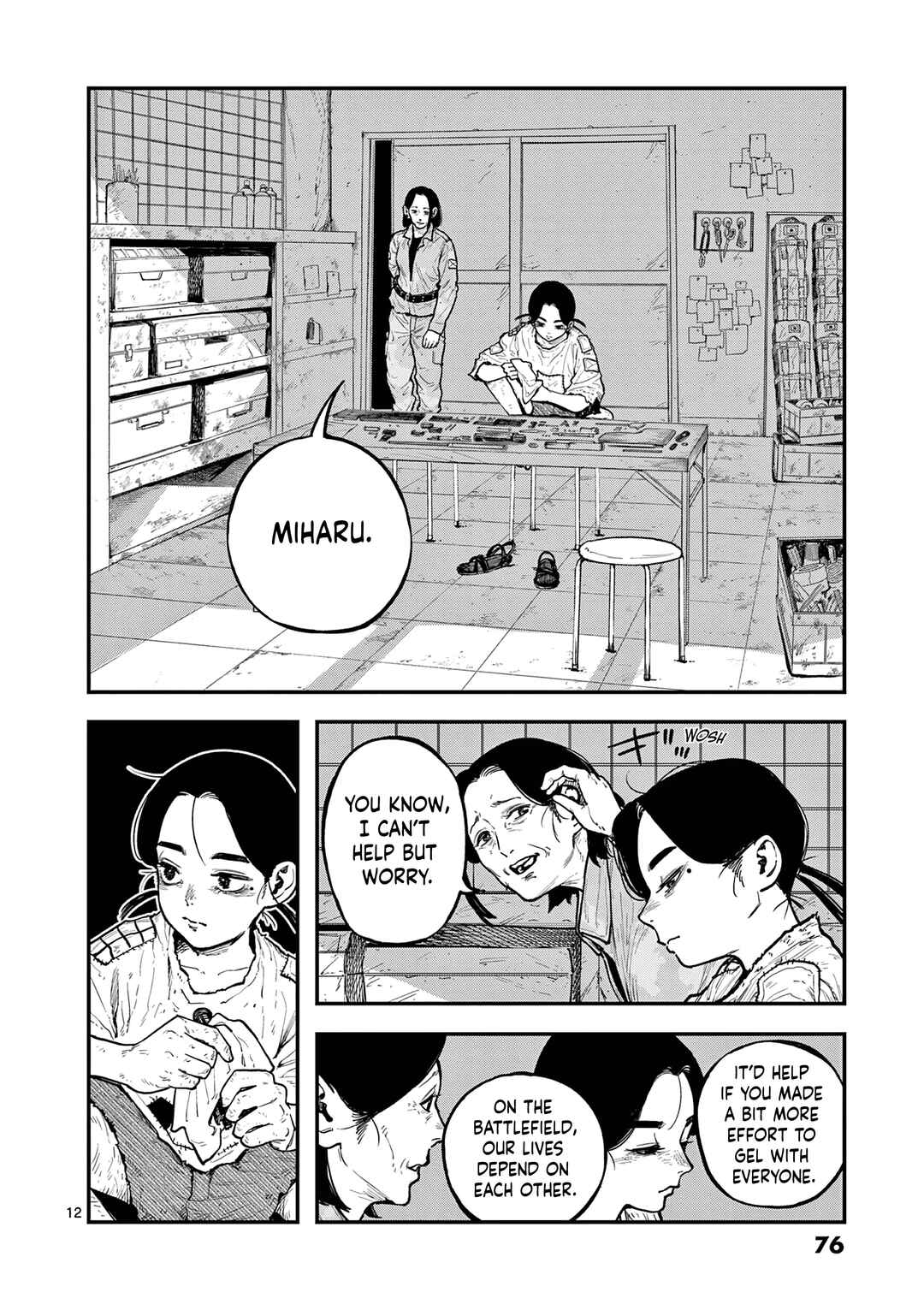 Page 12 Chapter 2 Miharu no Senjou