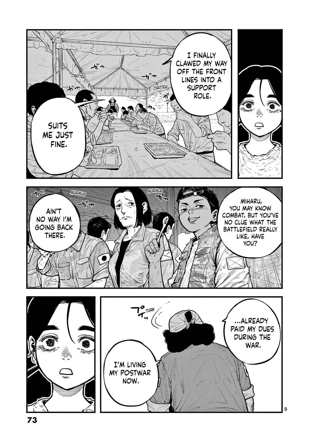 Page 9 Chapter 2 Miharu no Senjou