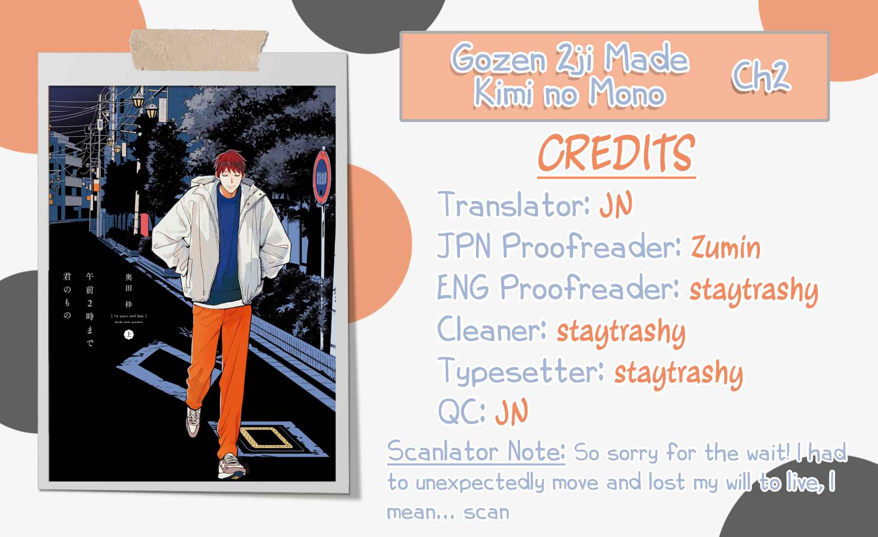 Page 1 Chapter 2 Gozen 2ji Made Kimi no Mono