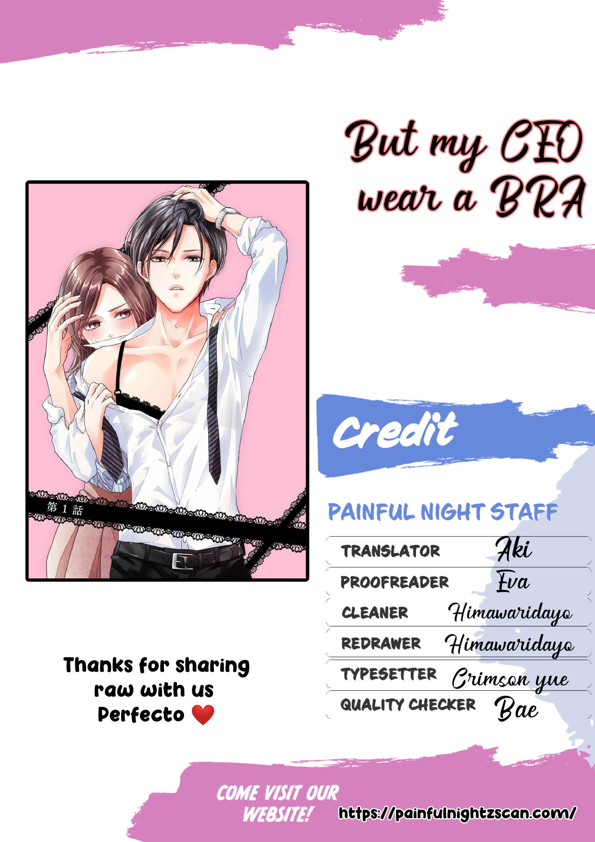 Page 1 Chapter 3 Soredemo Shachou wa Bra wo Shiteiru