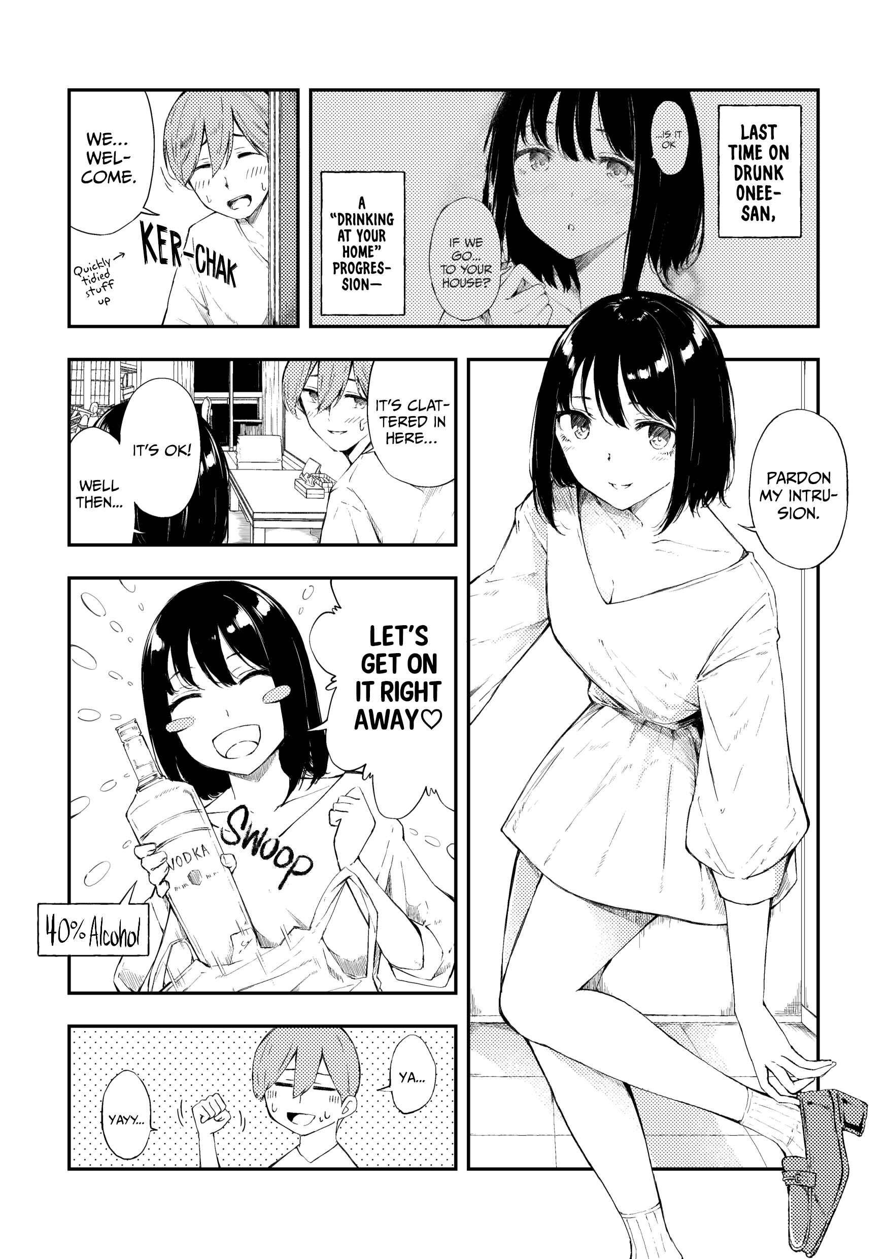 Page 1 Chapter 7 A Story About Getting Tangled up With a Drunk Onee-san in a Saizeriya