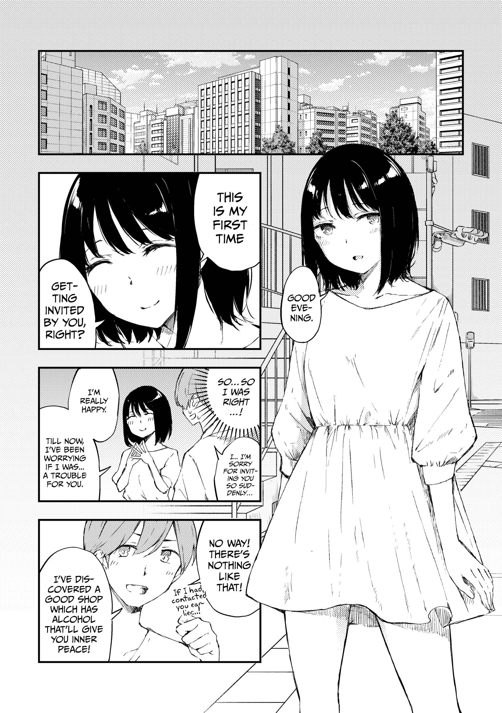Page 3 Chapter 6 A Story About Getting Tangled up With a Drunk Onee-san in a Saizeriya