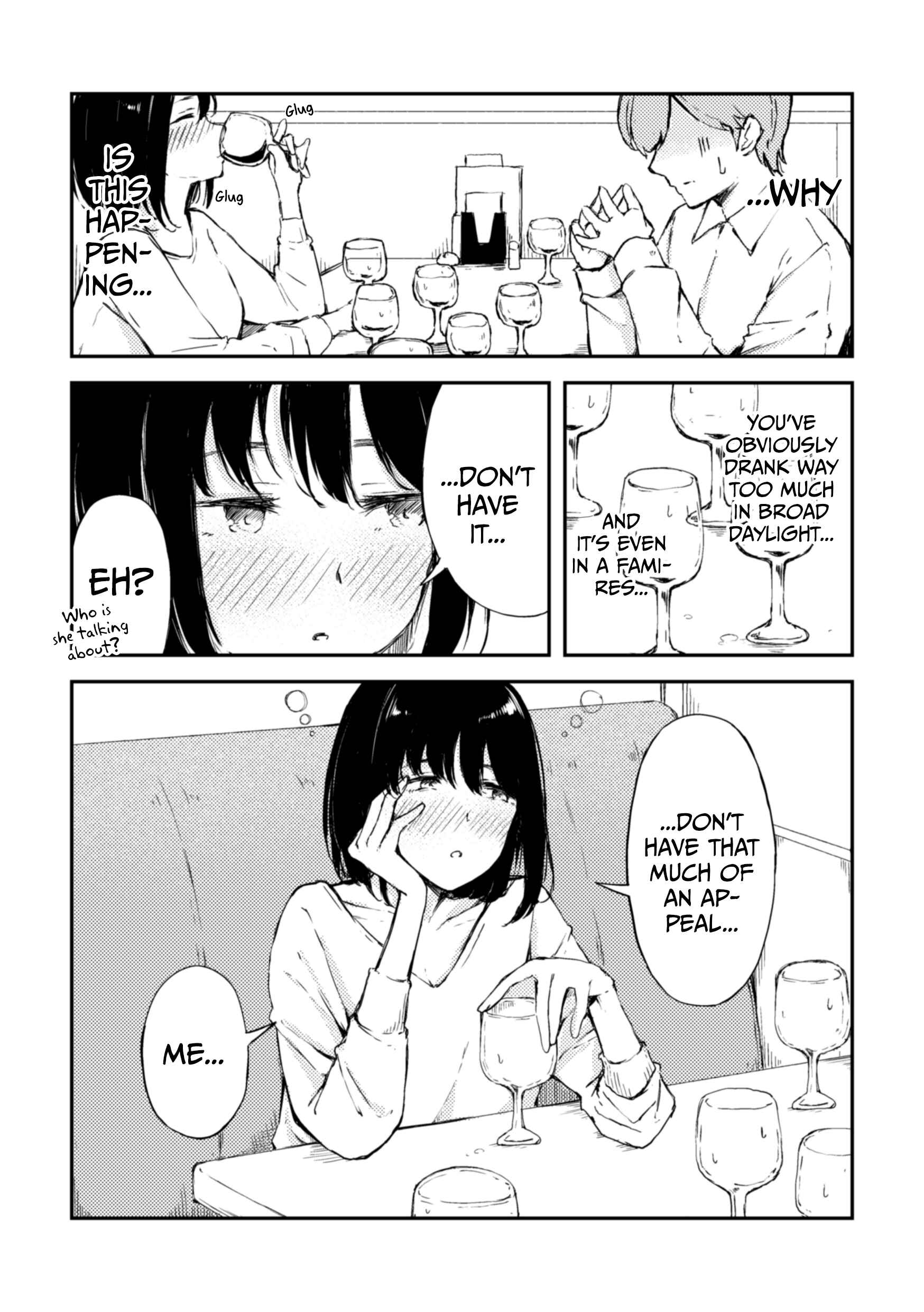 Page 2 Chapter 1 A Story About Getting Tangled up With a Drunk Onee-san in a Saizeriya