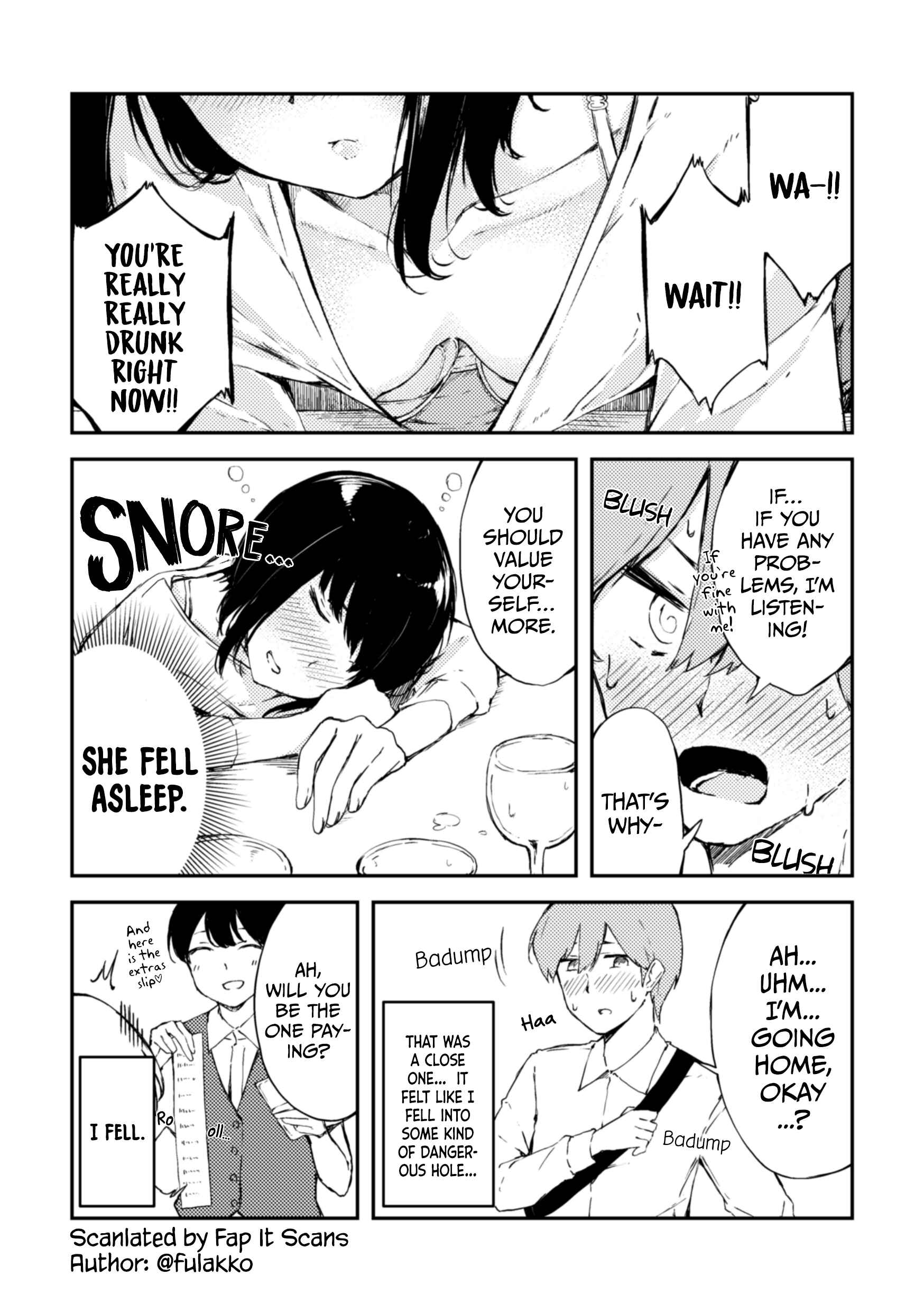 Page 4 Chapter 1 A Story About Getting Tangled up With a Drunk Onee-san in a Saizeriya