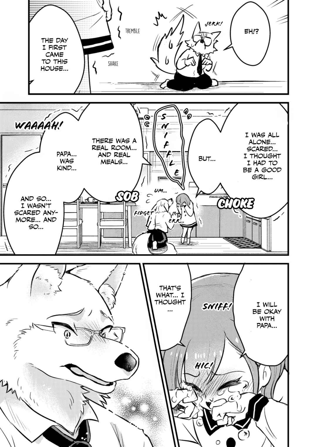 Page 22 Chapter Unknown_91ee Ookami Papa to Musume-chan