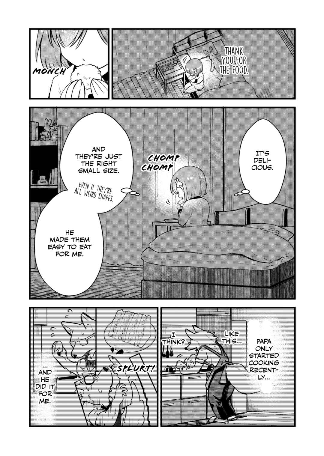 Page 9 Chapter Unknown_91ee Ookami Papa to Musume-chan