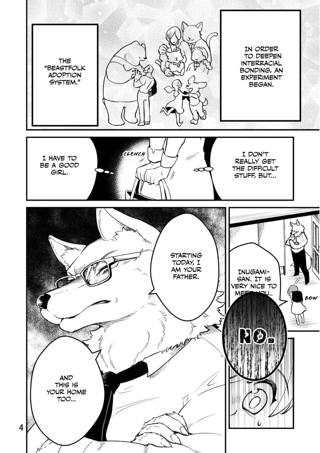 Page 3 Chapter Unknown_7cef Ookami Papa to Musume-chan