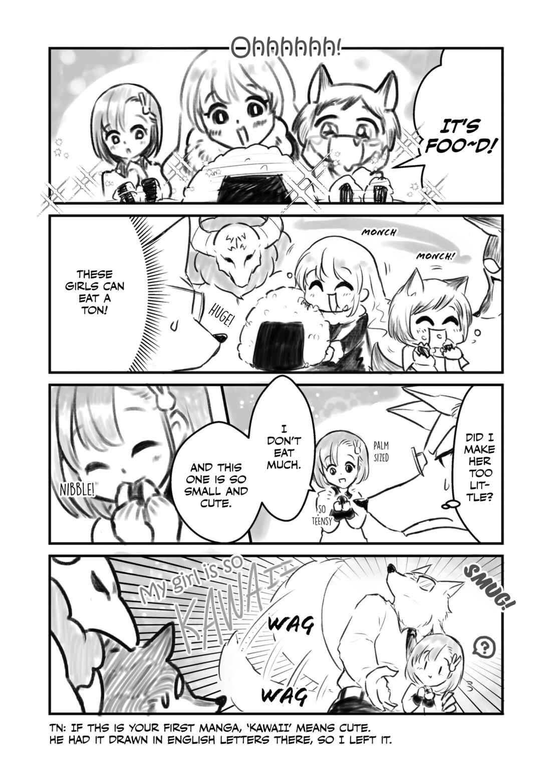 Page 21 Chapter Unknown_adb7 Ookami Papa to Musume-chan