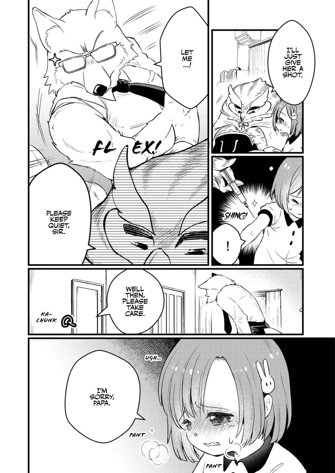 Page 3 Chapter Unknown_adb7 Ookami Papa to Musume-chan