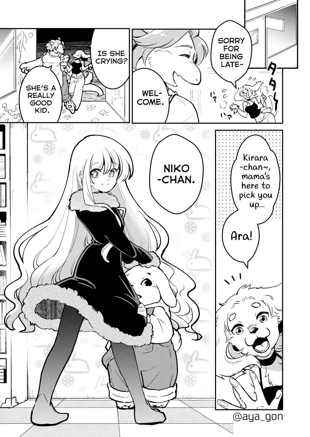 Page 1 Chapter 37 The Human-Hating Demon Lord Has No Mercy for Little Girls