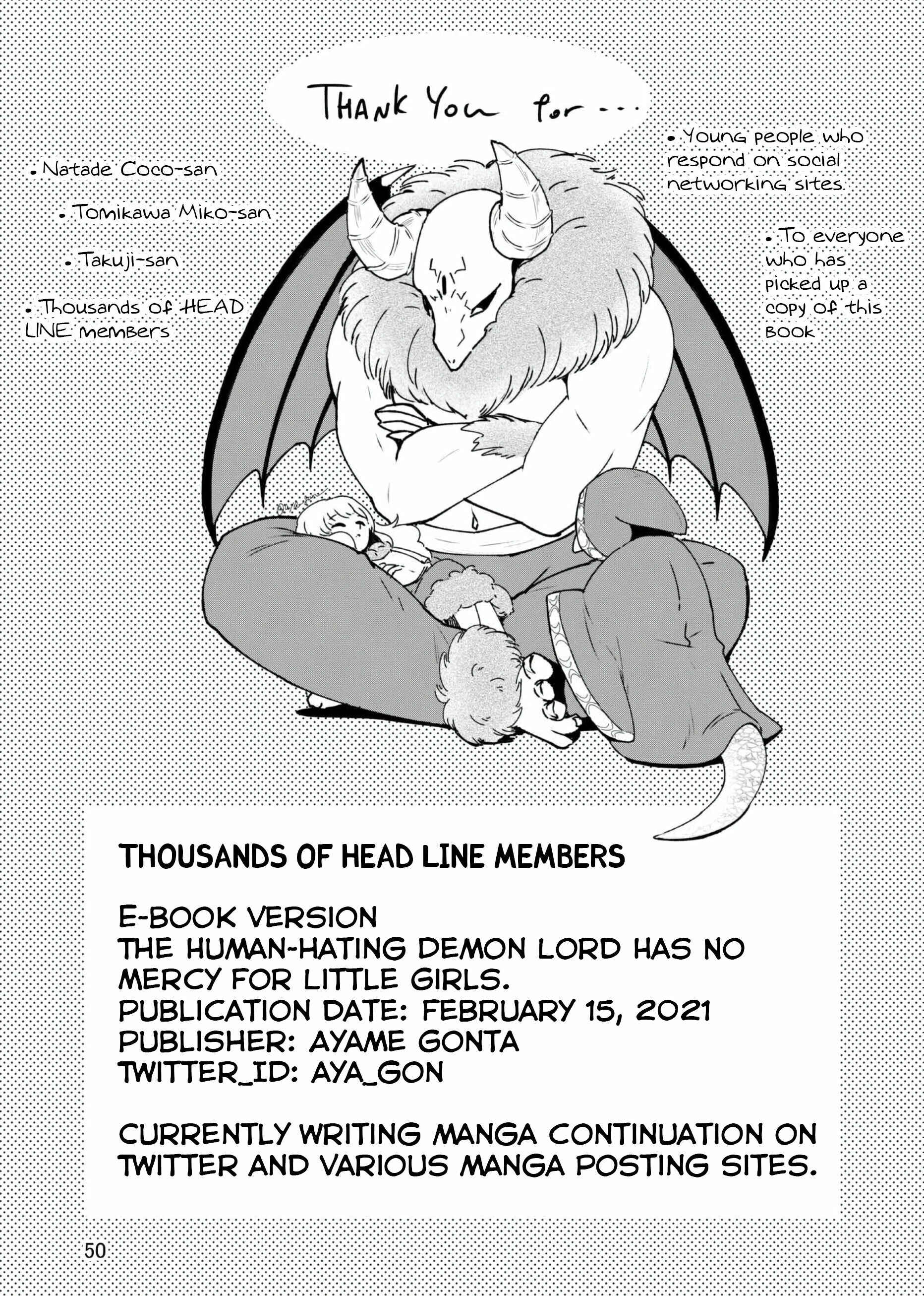 Page 15 Chapter 11 The Human-Hating Demon Lord Has No Mercy for Little Girls