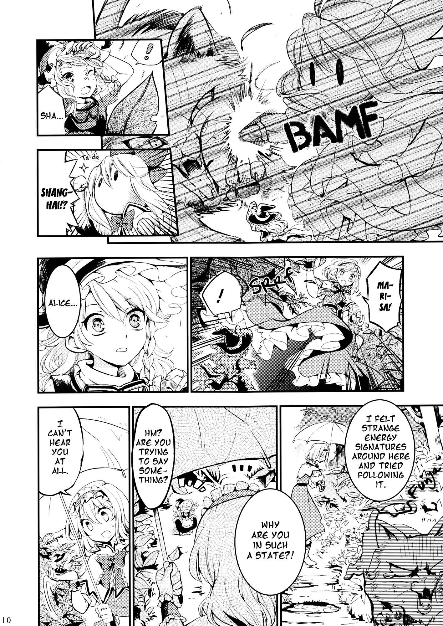 Page 10 Chapter Unknown_d0dd Touhou - The Little Witch and Her Ordinary World (Doujinshi)