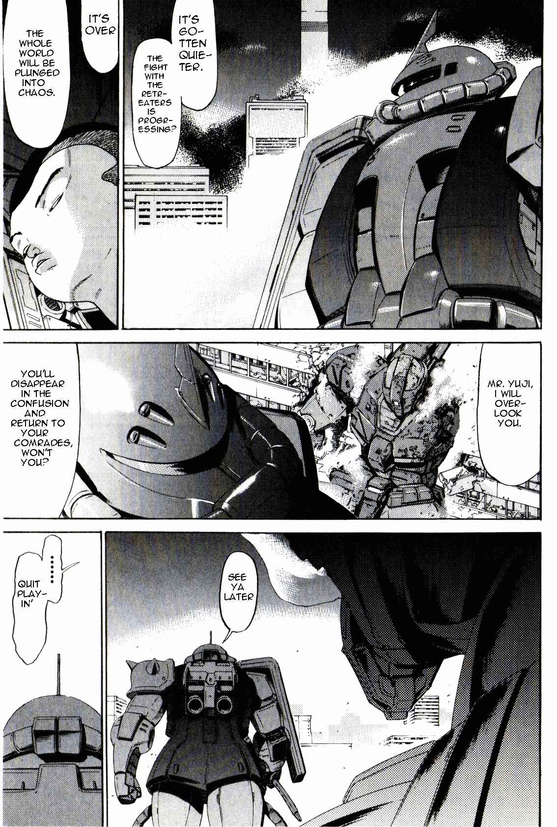 Page 32 Chapter 23 Mobile Suit Gundam - We Are Federation Hooligans