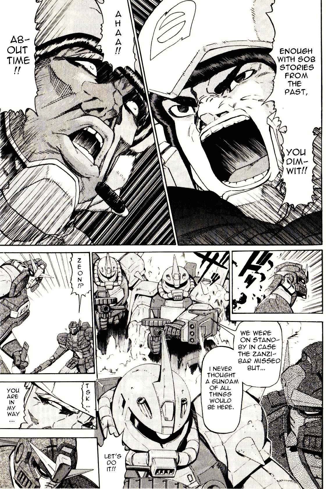 Page 33 Chapter 21 Mobile Suit Gundam - We Are Federation Hooligans